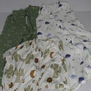 Unnivoll TotAha Toddler Sleep Sack Lot‎ of 3 18-24M Wearable Blanket Boho Baby